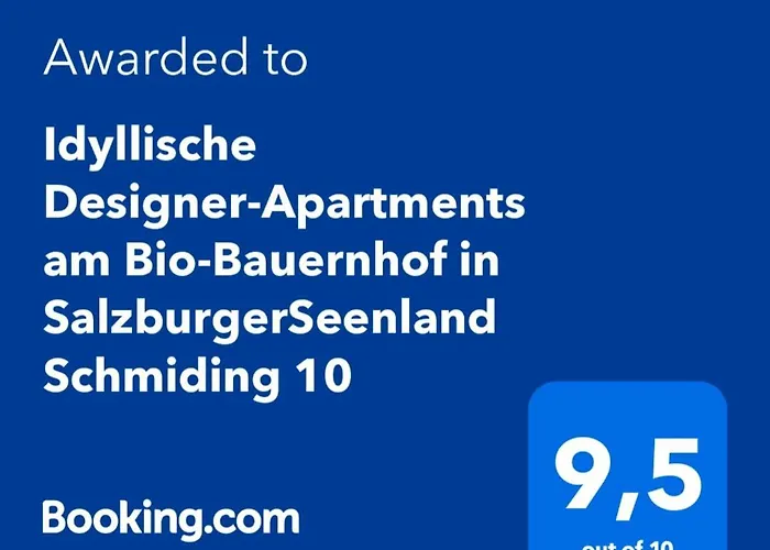 Idyllische Designer-Apartments Am Bio-Bauernhof In Salzburgerseenland Schmiding 10