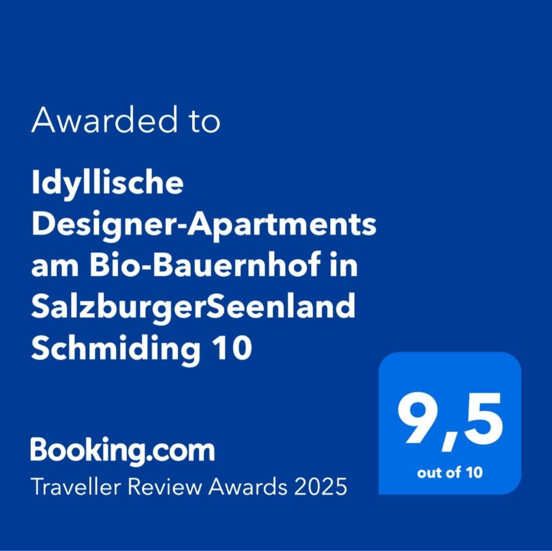 Idyllische Designer-apartments Am Bio-bauernhof In Salzburgerseenland Schmiding 10 Apartment *